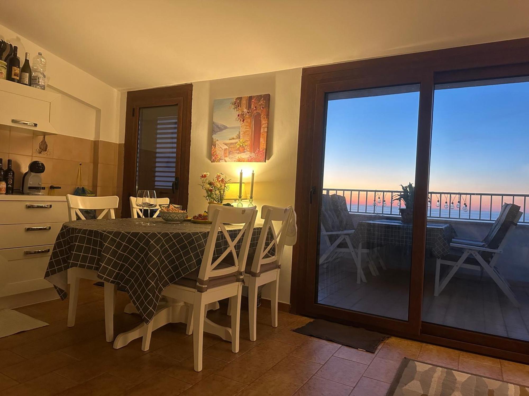 Apartment With Sea View Тропея Экстерьер фото